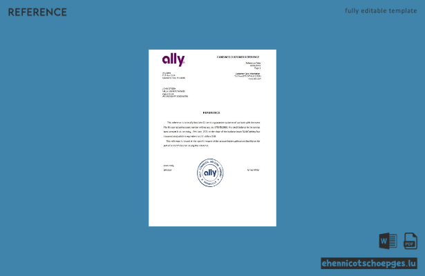 USA Ally Referenzmuster-Vorschau